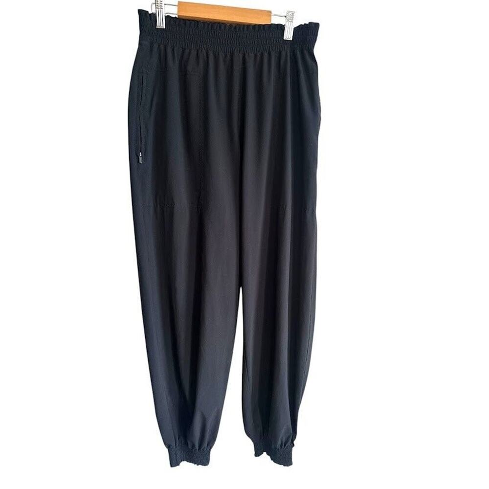 Athleta Savannah Jogger Black Pull On Travel‎ Commuter Work Active Womens Size 6